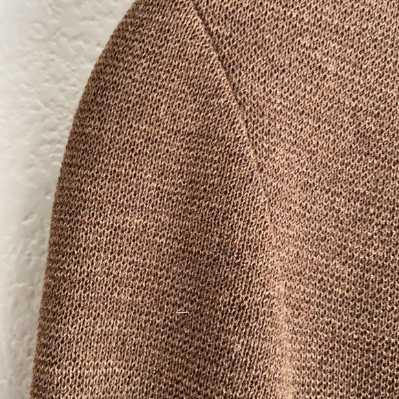 🎉SALE🎉 EILEEN FISHER Wool Cardigan Brown Size Medium - Picture 5 of 15